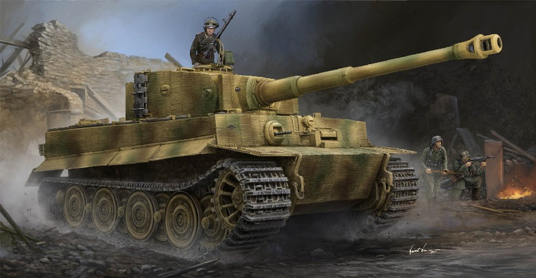 Trumpeter Models - Tiger I Late W/zim 1:35 - 9540