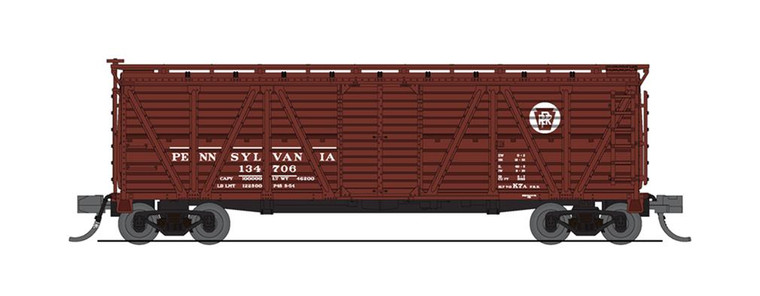 Broadway Limited - N Stock Car No/sd PRR 2pk - 6593
