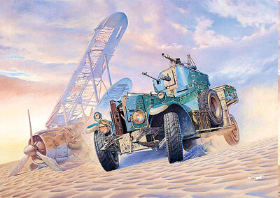 Roden Model Aircrafts - British Armored Car 1920 1:35 - 802
