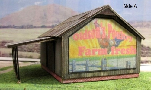 RS Laser Kits - HO Oldson's Poultry/Mill Pouch - 2070