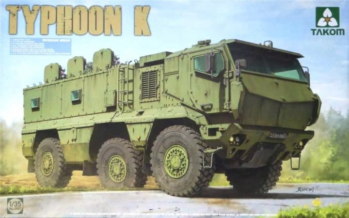Takom Models - Russian Mrap Typhoon-K 1:35 - 2082