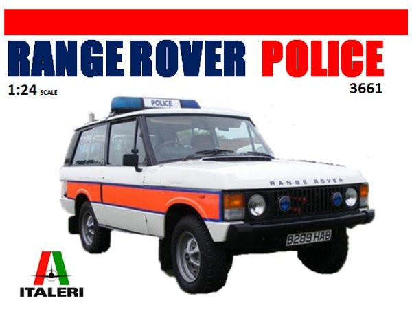 Italeri Model Kits - Range Rover Police 1:24 - 3661