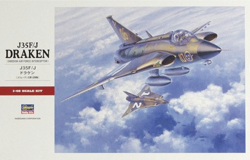 Hasegawa Models - J35F/J Draken Saf 1:48 - 7241