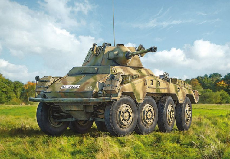 Italeri Model Kits - Sd.Kfz. 234/2 Puma 1:35 - 6572