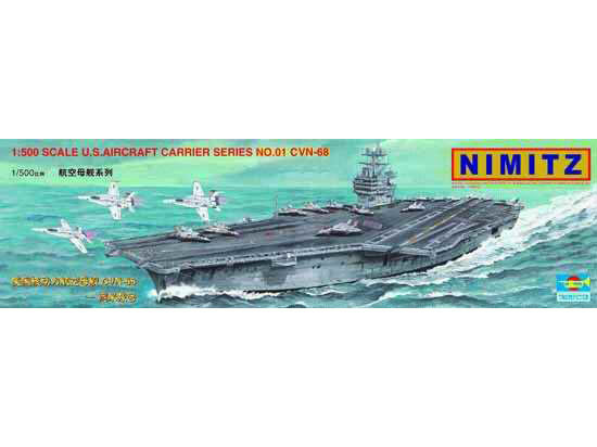Trumpeter Models - Uss NimitZ Cvn-68 1:500 - 5201