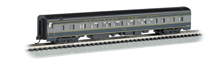 Bachmann - N 85'Ss Coach W/lite B&O - 14253