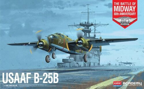 Academy Models - B-25B Doolittle Raid USAAF 1:48 - 12336
