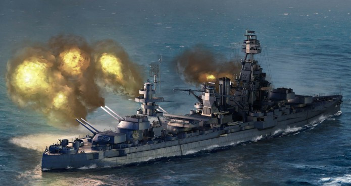 Trumpeter Models - Uss Texas Bb-35 1:700 - 6712