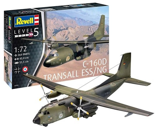 Revell Monogram Germany - C160D Transall ESS/NG Transport 1:72 - 3916