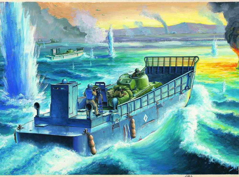 Hobby Boss Models - Lcm 3 Usn Landing Craft 1:48 - 84817