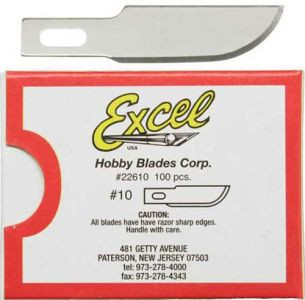 Excel Hobby Products - #10 Blade 100pk - 22610