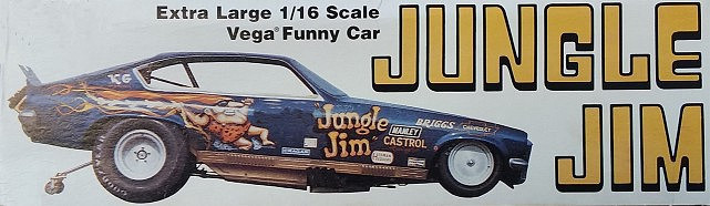 Atlantis Models - Jungle Jim Vega Funny Car 1:16 - 1486