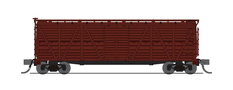 Broadway Limited - N Stock Car W/Hog Sd Undec - 6589