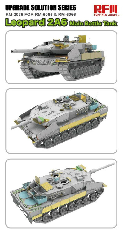 Ryefield Models - Upgrade for Leopard 2A6 1:35 - 2035
