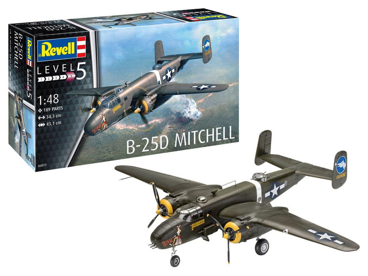 Revell Monogram Germany - B-25D Mitchell 1:48 - 4977