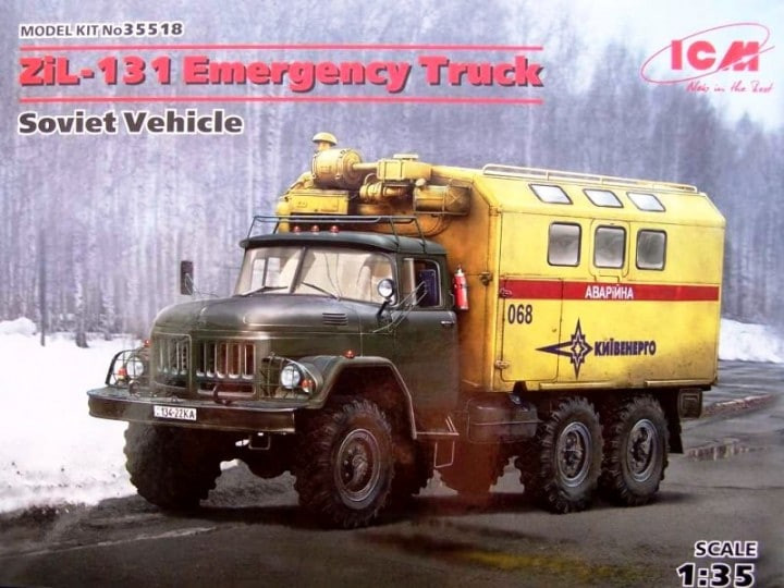 ICM Models - Soviet ZiL131 Emergency 1:35 - 35518