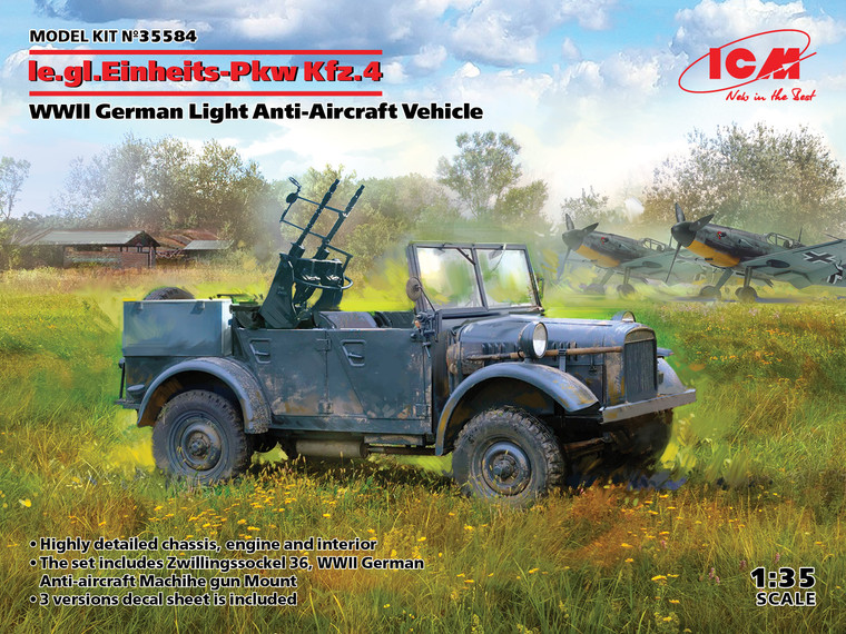 ICM Models - Le.gl Einheitz-Pkw Kfz.4 AAV 1:35 - 35584