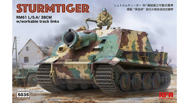 Ryefield Models - JAGDPANTHER G2 w/working track 1:35 - 5031