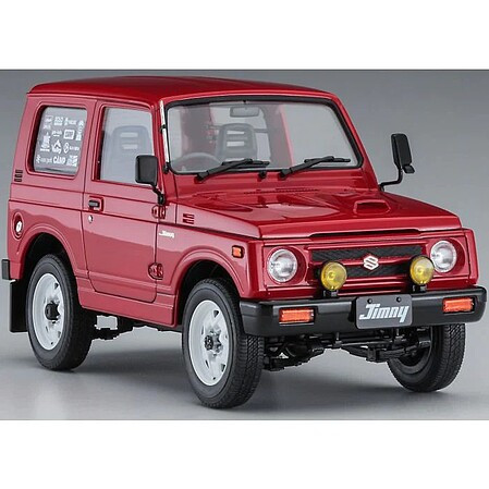 Hasegawa Models - Suzuki Jimny w/camp girl 1:24 - 52301