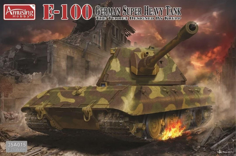 Amusing Hobby Kits - E-100 German Super Heavy Tank 1:35 - 35A015