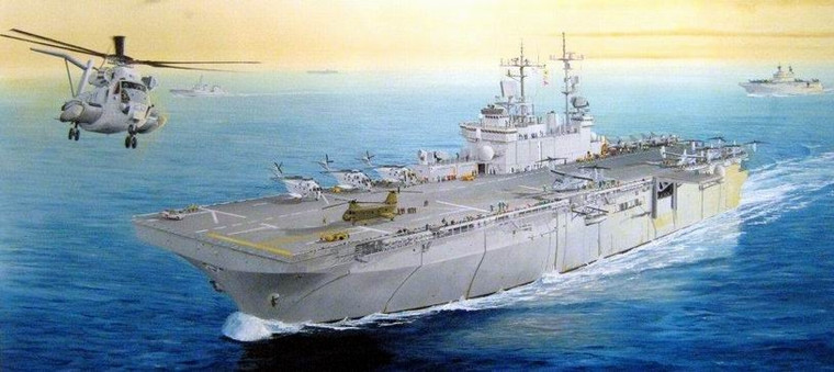 Hobby Boss Models - Uss Wasp Lhd-1 1:700 - 83402