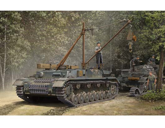 Trumpeter Models - German BergepanZer Iv 1:35 - 389