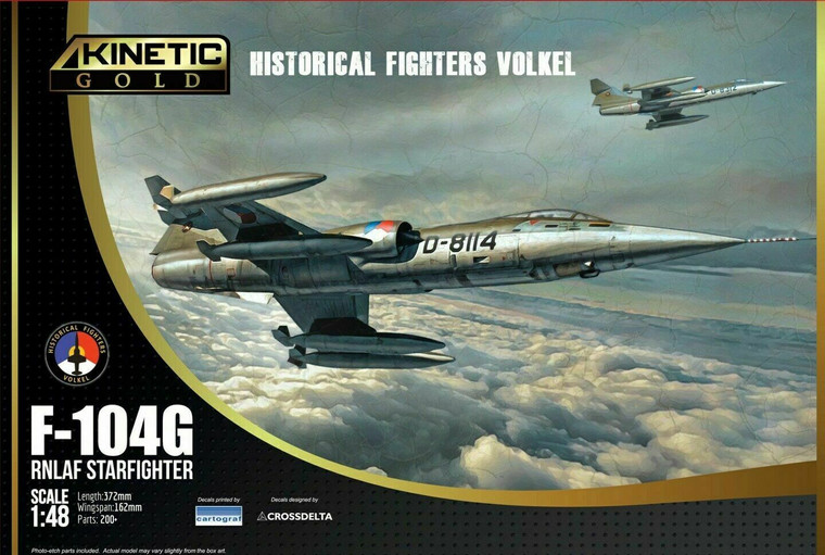Kinetic Model Kits - F-104G RNLAF Starfighter Volkel 1:48 - 48090