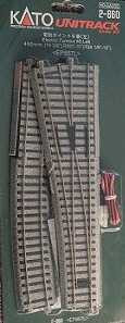 Kato - Ho Lh #6 Turnout Elec 19 3/8 - 2860