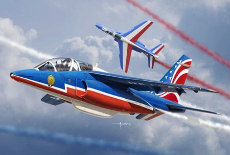 Kinetic Model Kits - Alpha Jet Patrouille 2pk 1:48 - 48064