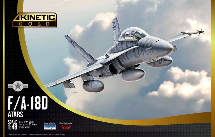Kinetic Model Kits - F/A-18D ATARS 1:48 - 48033