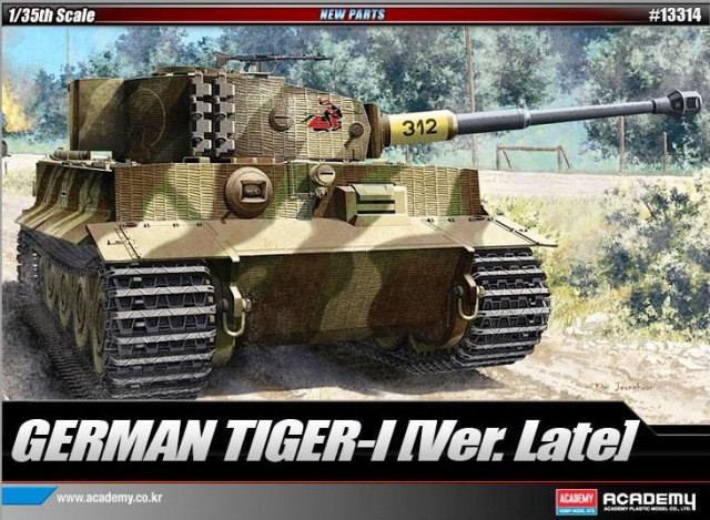 Academy Models - Tiger I Late Vsn 1:35 - 13314