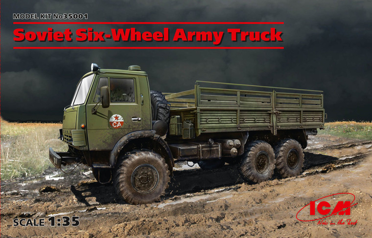 ICM Models - Soviet Six Wheel Army Truck 1:35 - 35001