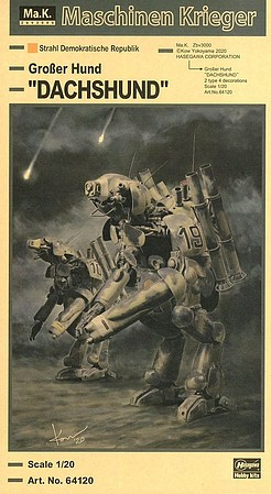 Hasegawa Models - Humanoid Unmanned Interceptor Dachshund - 64120