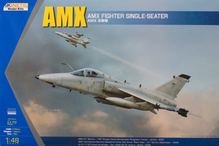 Kinetic Model Kits - AMX Ground Attack Aircraft :48 - 48026