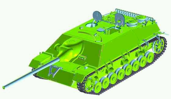 Tamiya Paint - Hobby Kits - German JagdpanZer Iv/70 1:35 - 35340