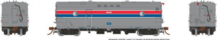 Rapido Trains - Hoh So Noisy Steam Heater Car AMT 661 - 107304