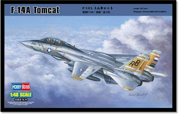 Hobby Boss Models - F-14A Tomcat 1:48 - 80366