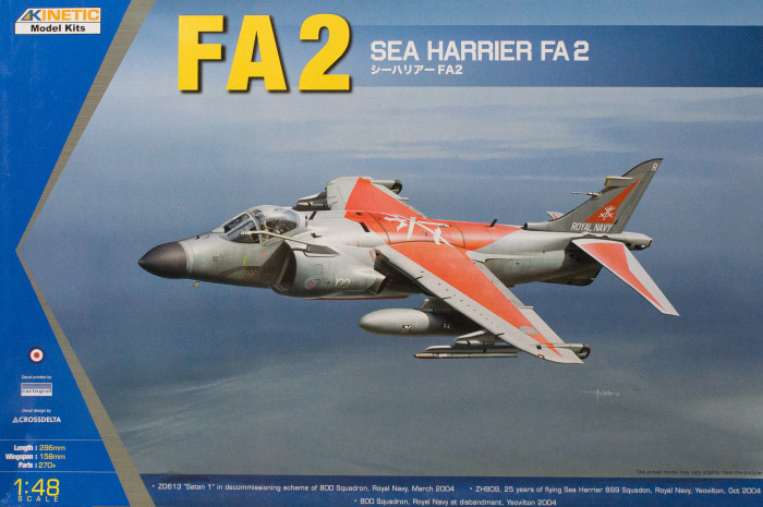 Kinetic Model Kits - Sea Harrier FA2 1:48 - 48041