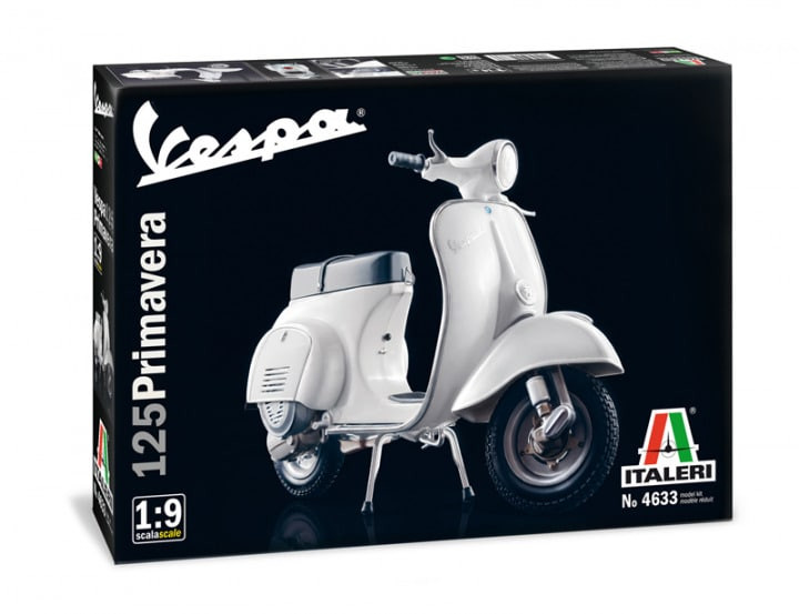 Italeri Model Kits - Vespa 125 'Primavera' 1:9 - 4633