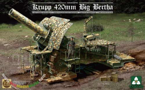 Takom Models - German Krupp 420mm Big Bertha - 2035