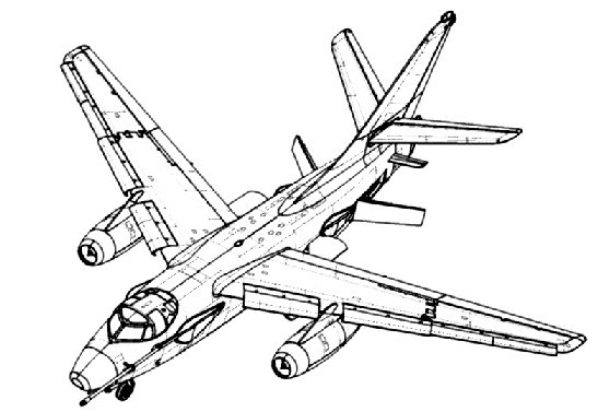 Trumpeter Models - Eka-3B Skywarrior 1:48 - 2872