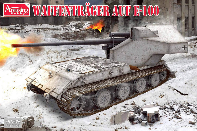 Amusing Hobby Kits - Waffentrager AUF E-100 1:35 - 35A026
