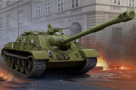 Hobby Boss Models - Soviet SU-122-54 Tank Destroyer 1:35 - 84543