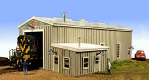 Monroe Models - Ho The Diesel Engine House - 2219