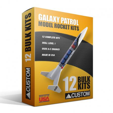 Custom Rockets - Galaxy Patrol Skil-1 Bulk Pk12 - 70017