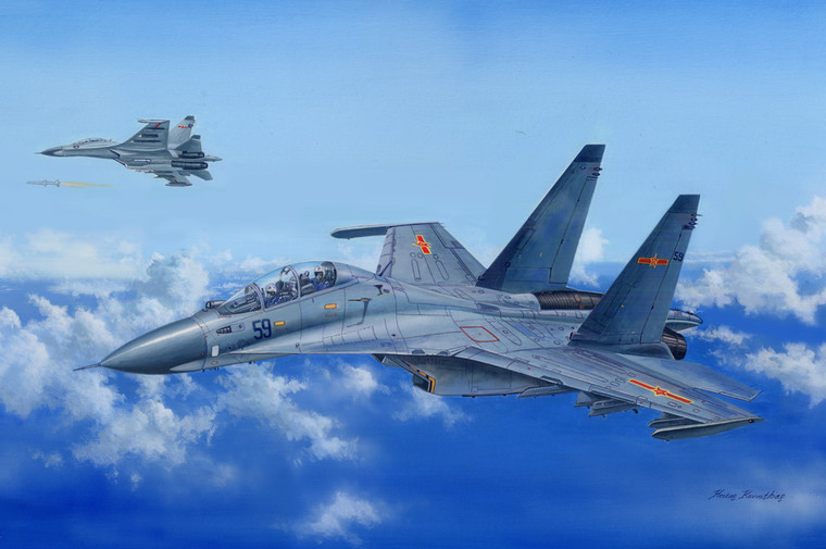 Hobby Boss Models - Su-30Mkk Flanker G 1:48 - 81714