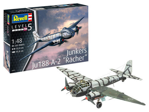 Revell Monogram Germany - Junkers Ju188 A-1 Racher 1:48 - 3855