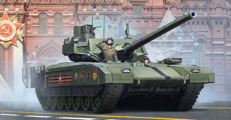 Trumpeter Models - Russian T14 Armata Tank 1:35 - 9528