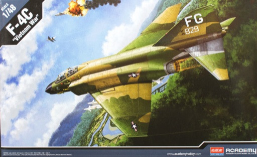 Academy Models - F-4C Usaf Vietnamese War 1:48 - 12294