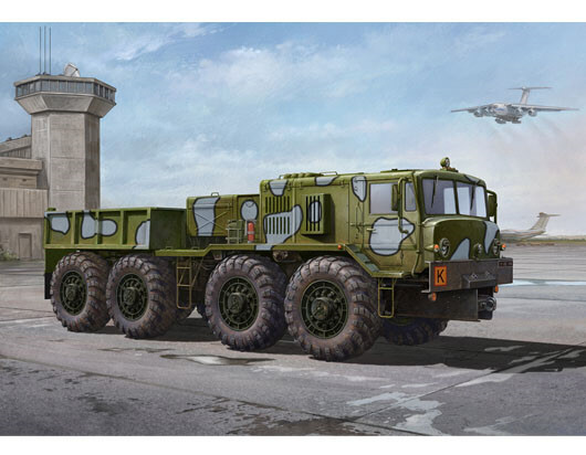 Trumpeter Models - Soviet MaZ/KZkt-57L Truck 1:35 - 1005